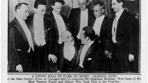A Living Hall of Fame of Music: Leopold Auer