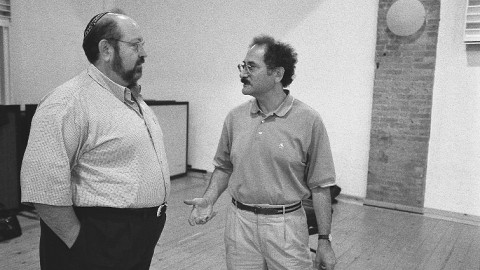 Cantor Alberto Mizrahi and Neil Levin