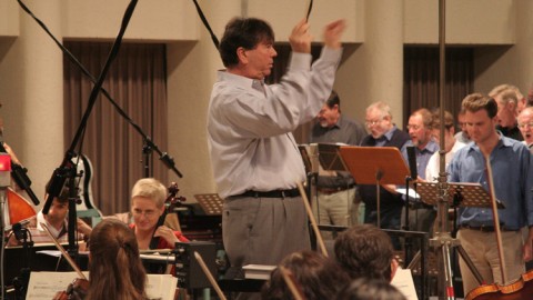 Gerard Schwarz and members of the Rundfunk-Sinfonieorchester Berlin