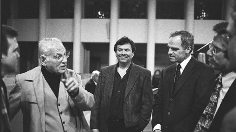 Herman Berlinski, Gerard Schwarz, Richard Sandler & Lowell Milken