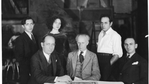 Joseph Achron with Members from The Golem