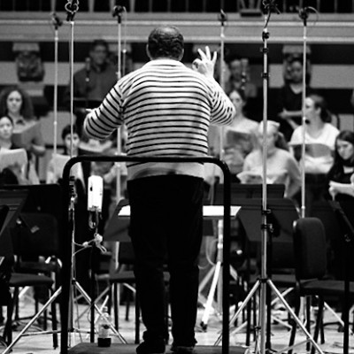 Kenneth Kiesler and members of the University of Michigan Opera Theater