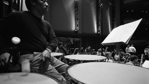 Members of the Seattle Symphony orchestra