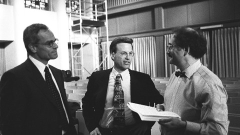 Richard Sandler, Lowell Milken & Neil Levin