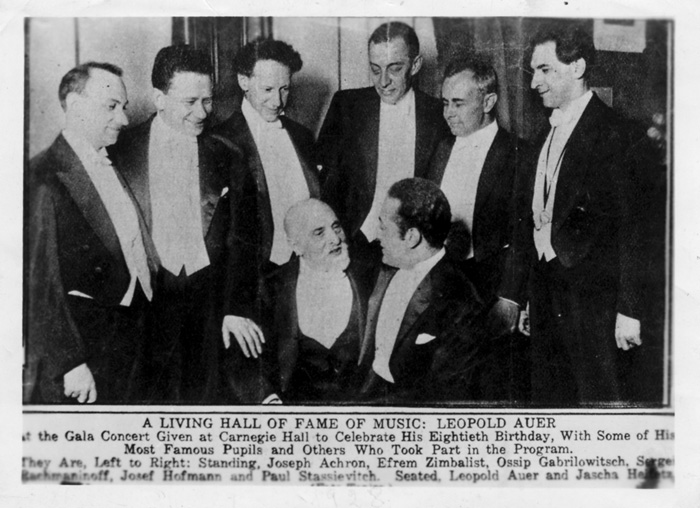 Joseph Achron and Leopold