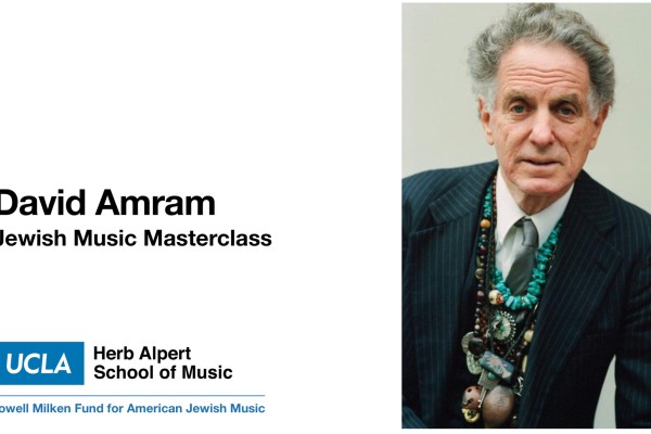 Jewish Music Masterclass: David Amram