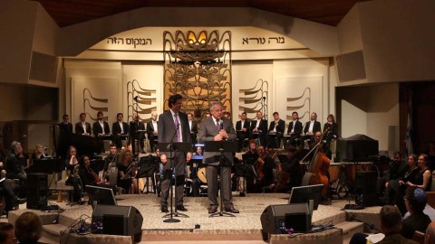 Cantor Phil Baron and Paul Dorman